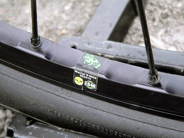 Rims are milled in between the spoke holes