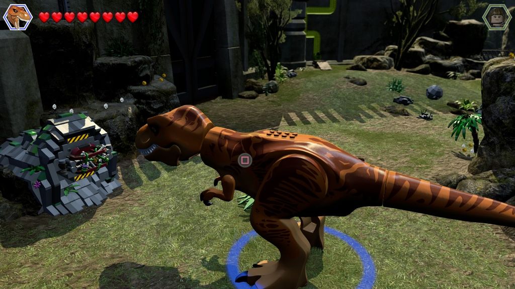 Red Bricks in Jurassic World Lego Jurassic World Red Brick locations