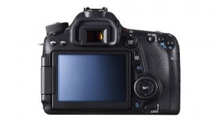 Canon EOS 70D rear
