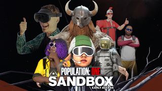 The hero image for the Populatio: One Sandbox update hands-on article featuring never before seen player characters and myself