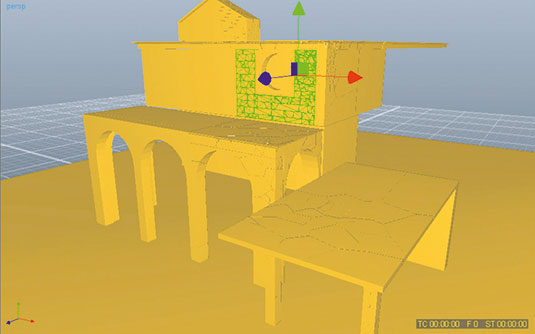 Destruction simulation