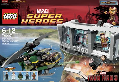Iron Man 3 LEGO Sets Reveal Massive Rescue Pepper Extremis 