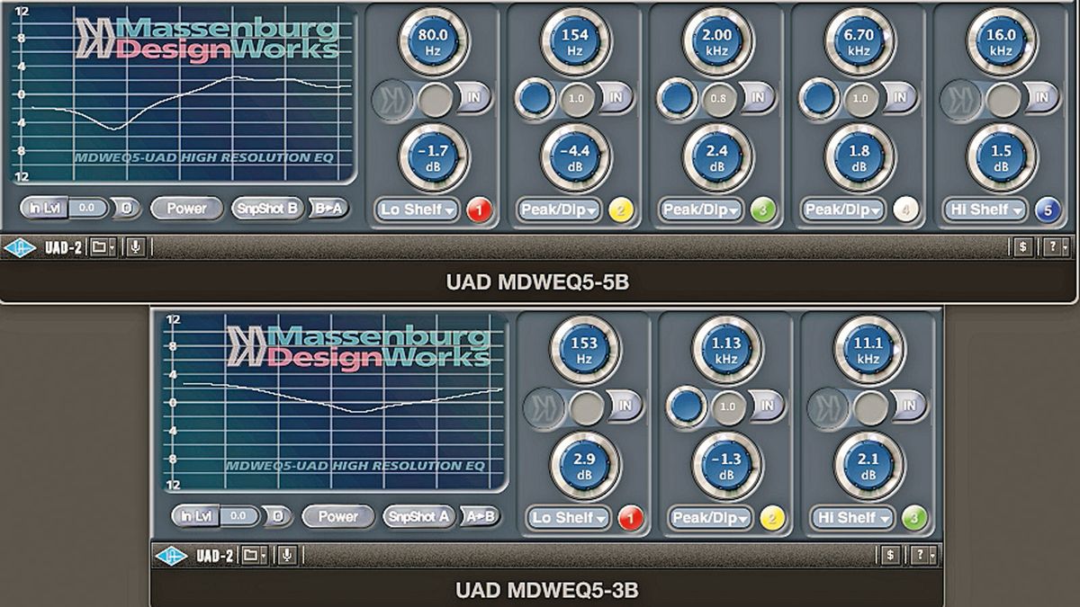 George Massenburg's painstakingly researched parametric EQs are among the best in the business