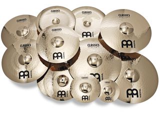 The range has a choice of 18 different cymbal types and sizes, categorised Medium or Powerful.