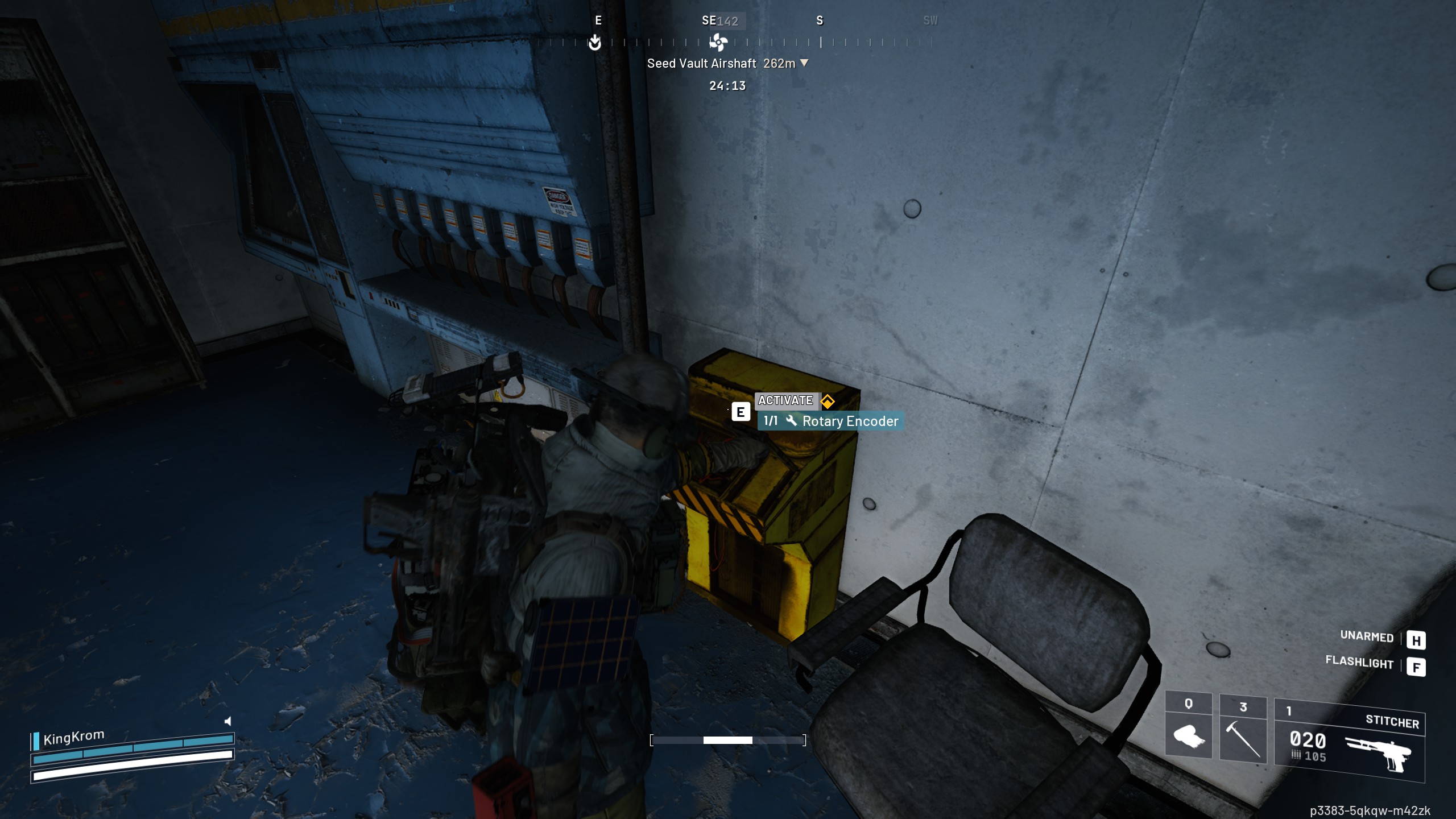 Arc Raiders With a View - Pulling lever