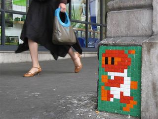 Street art: Invader