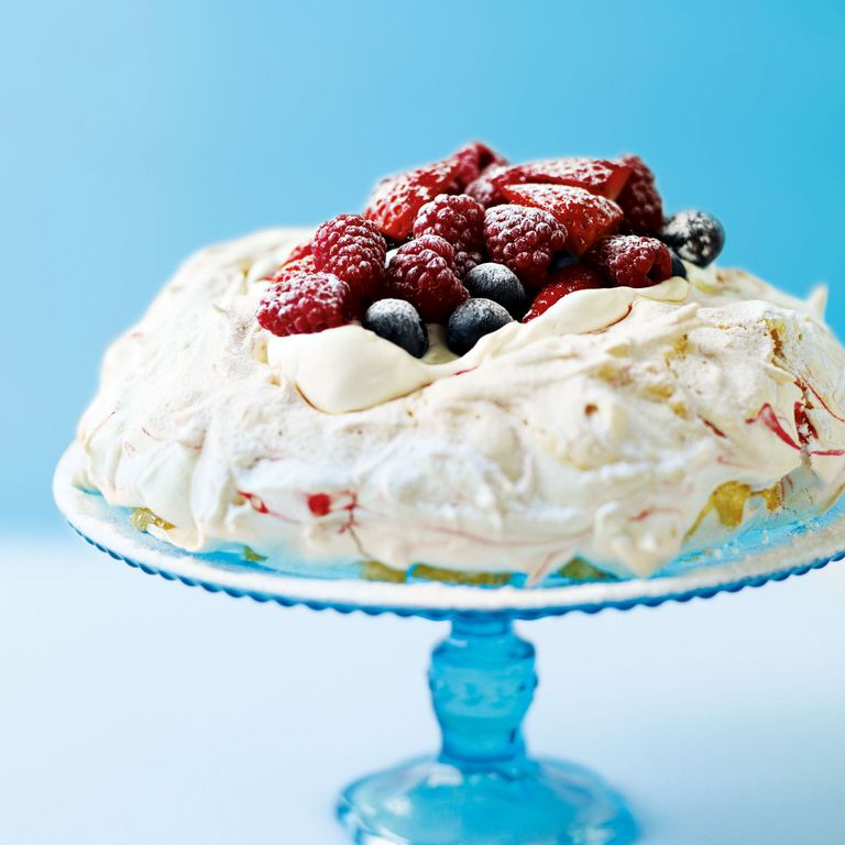 Summer Berry Pavlova Recipe-dessert recipes-recipe ideas-new recipes-woman and home