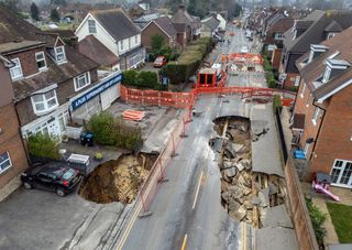 godstone sink hole