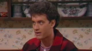 Tom Hanks in Family Ties 1983