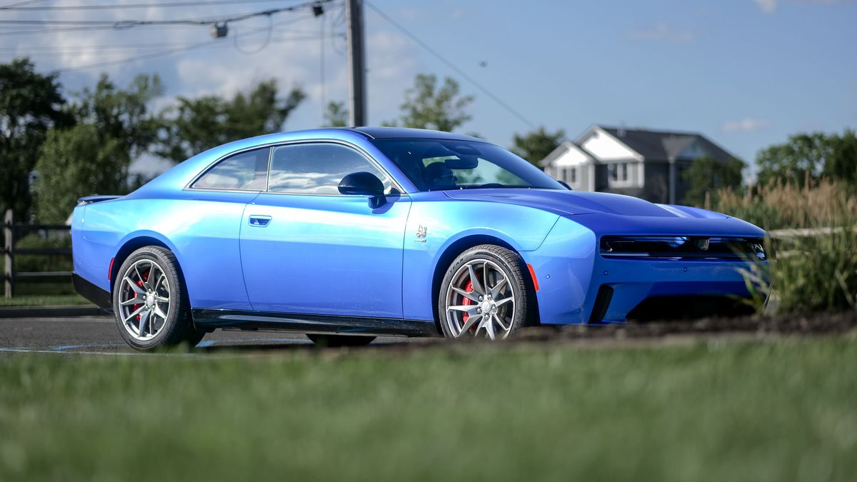 2025 Dodge Charger EV test drive.