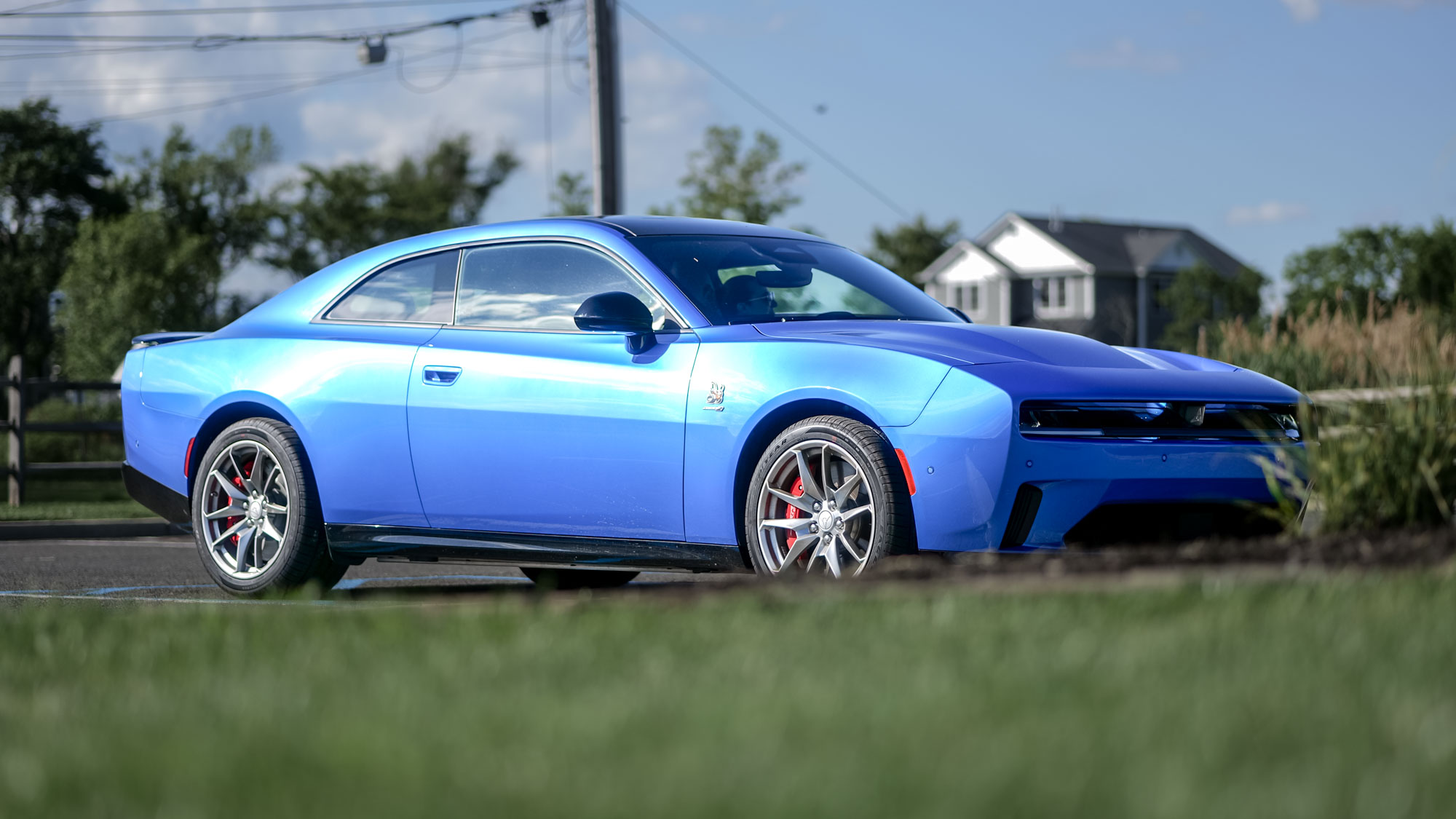 2025 Dodge Charger EV test drive.
