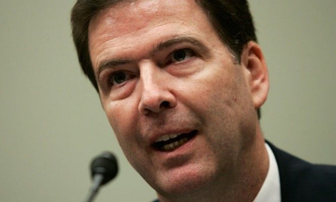 Comey testifies on Capitol Hill in 2007.