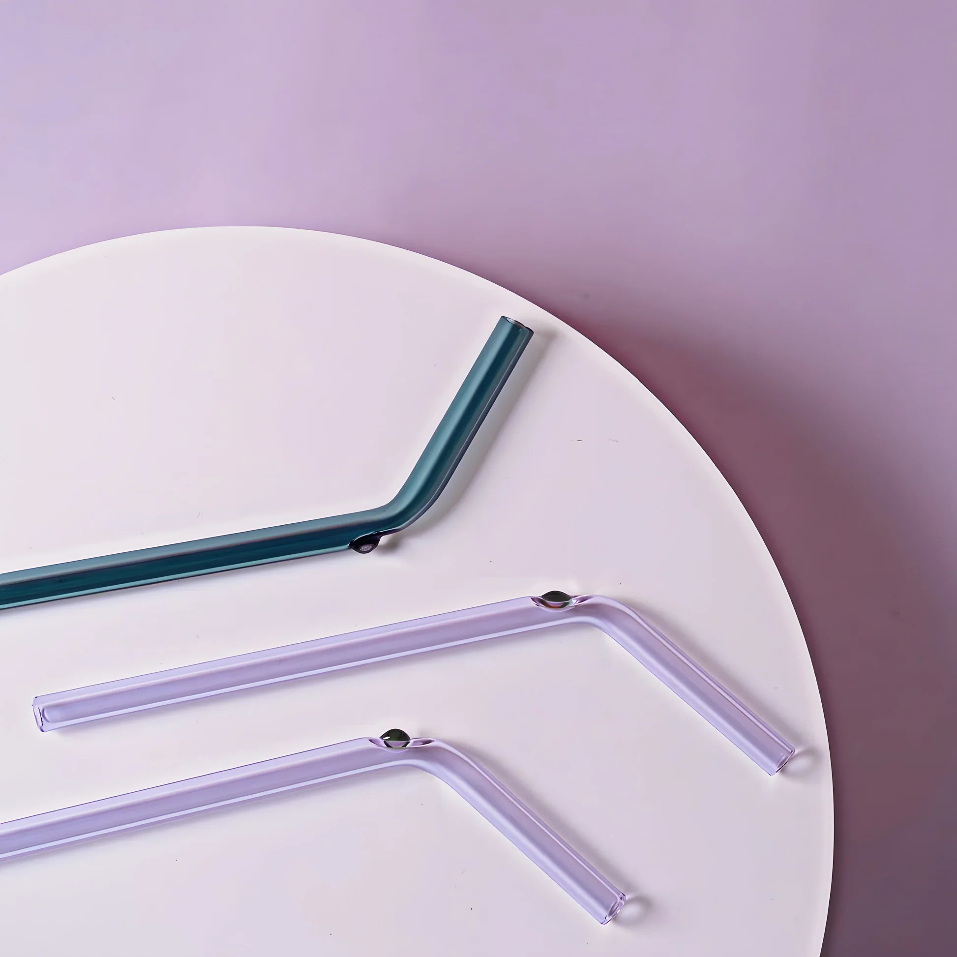 wallpaper stocking filler gifts ornamental by lameice Dot&amp;eacute; Glass Straw Trio From Eye Candy Collection