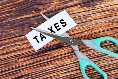 Taxes getting cut 