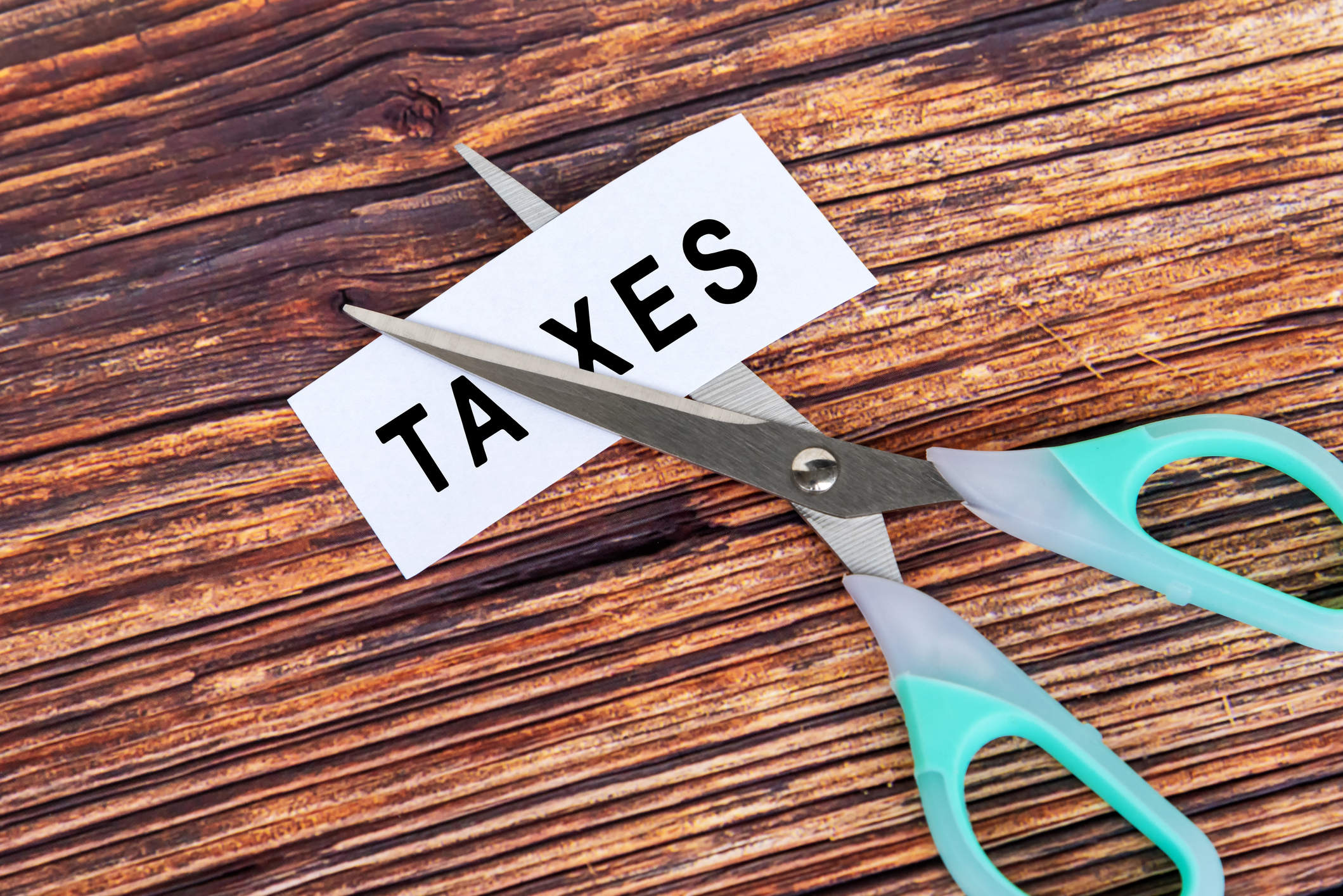 Taxes getting cut 