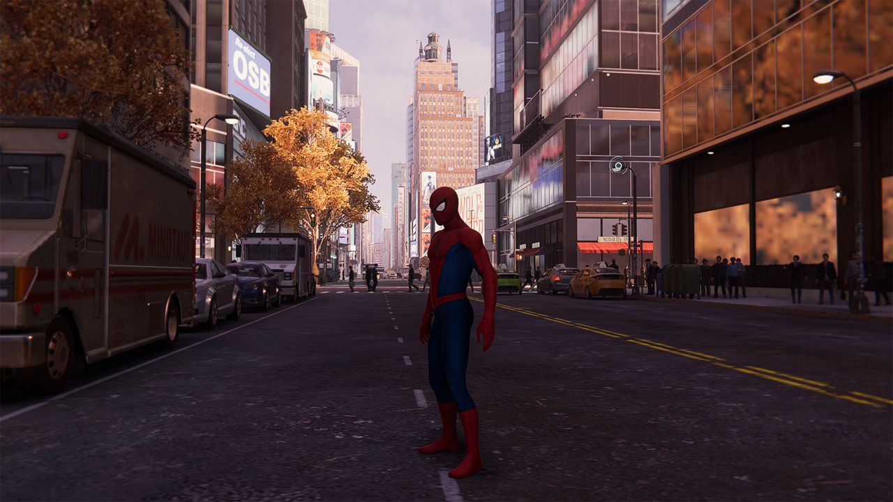 Spider-Man Remastered settings quality comparison