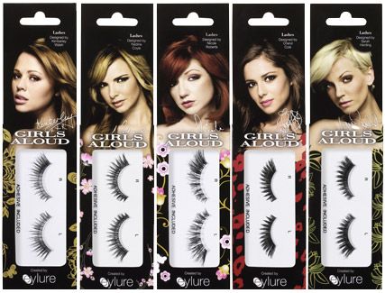 Girls Aloud eyelashes