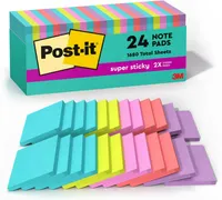 Post-It Super Sticky Notes Post-It Super Sticky Notes