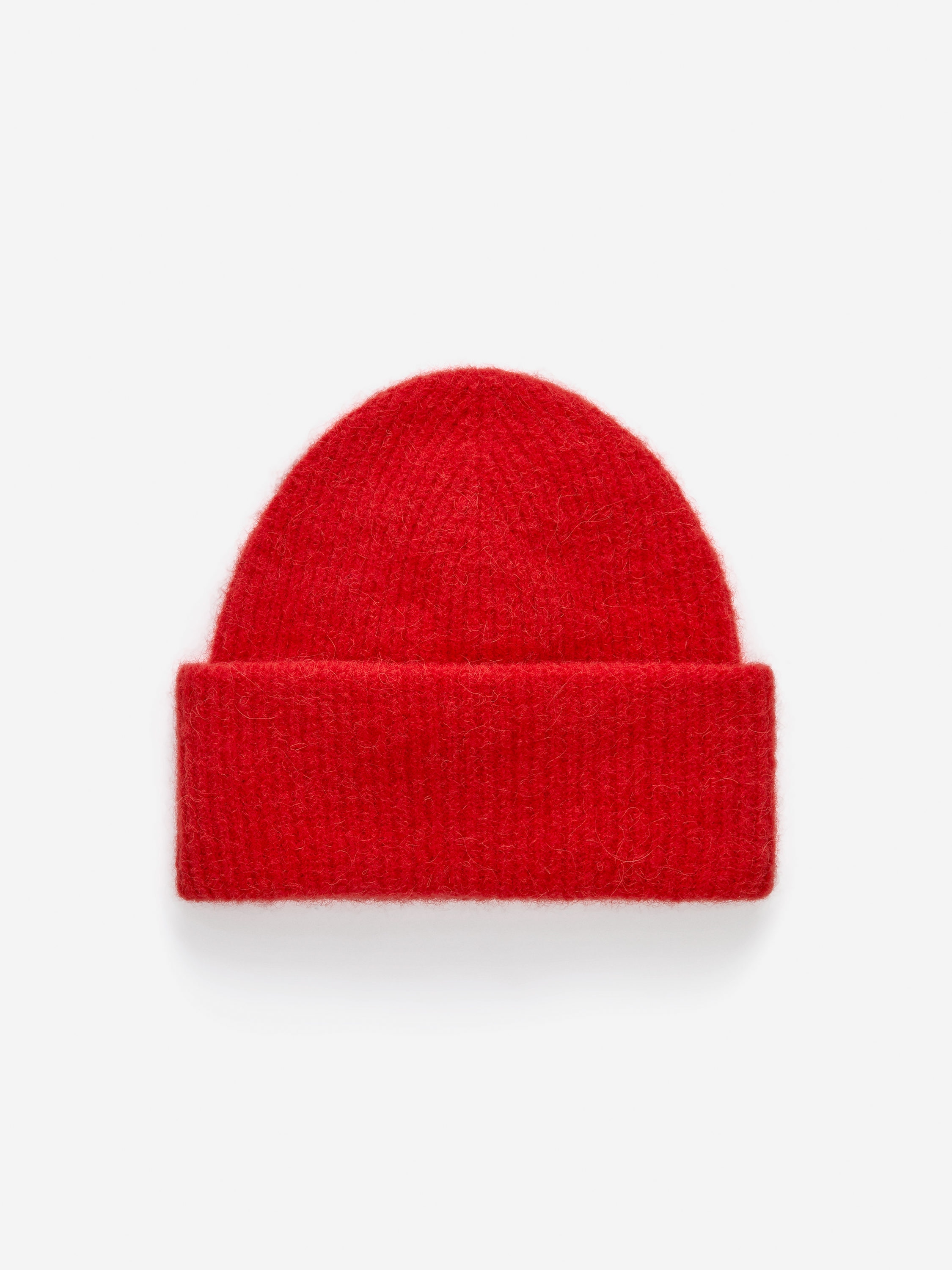 Alpaca-Merino Blend Beanie &amp;ndash; Red &amp;ndash; Women &amp;ndash; Arket Gb