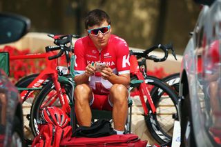 The Katusha riders are awaiting information on a possible team suspension