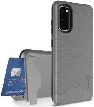 Coveron Kickstand Card Holder Galaxy S20 Case