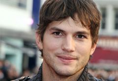 Ashton Kutcher at the London premiere of What Happens in Vegas