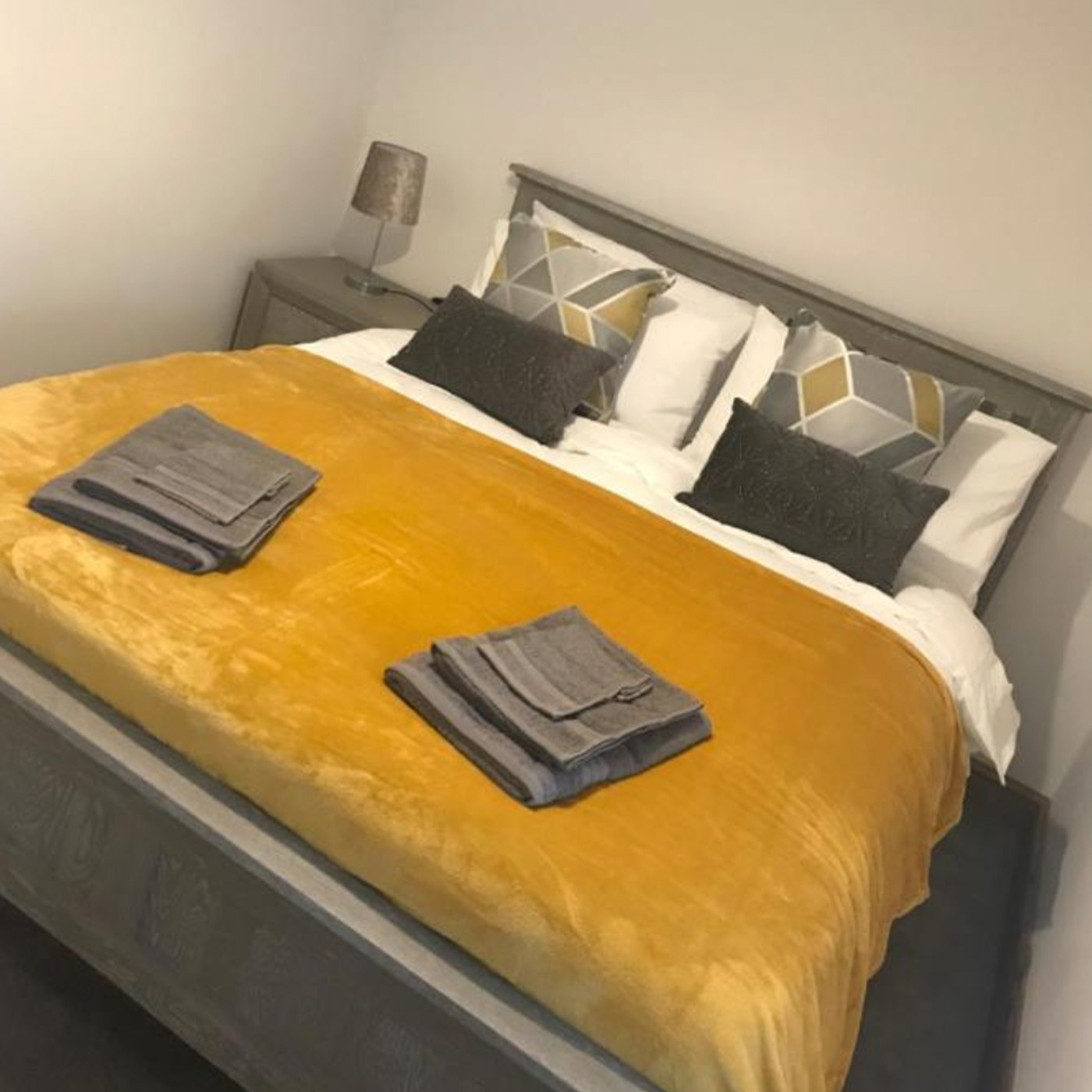 Bedroom in apartment