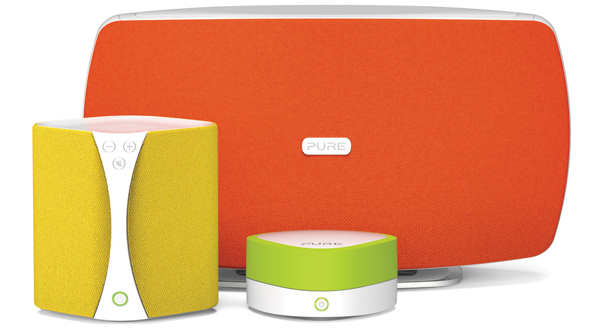 Pure adds to multi-room music line-up with new speakers, hi-fi adapter