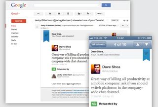 Sites like Twitter have solved this problem. Its emails render nicely on both desktop and mobile