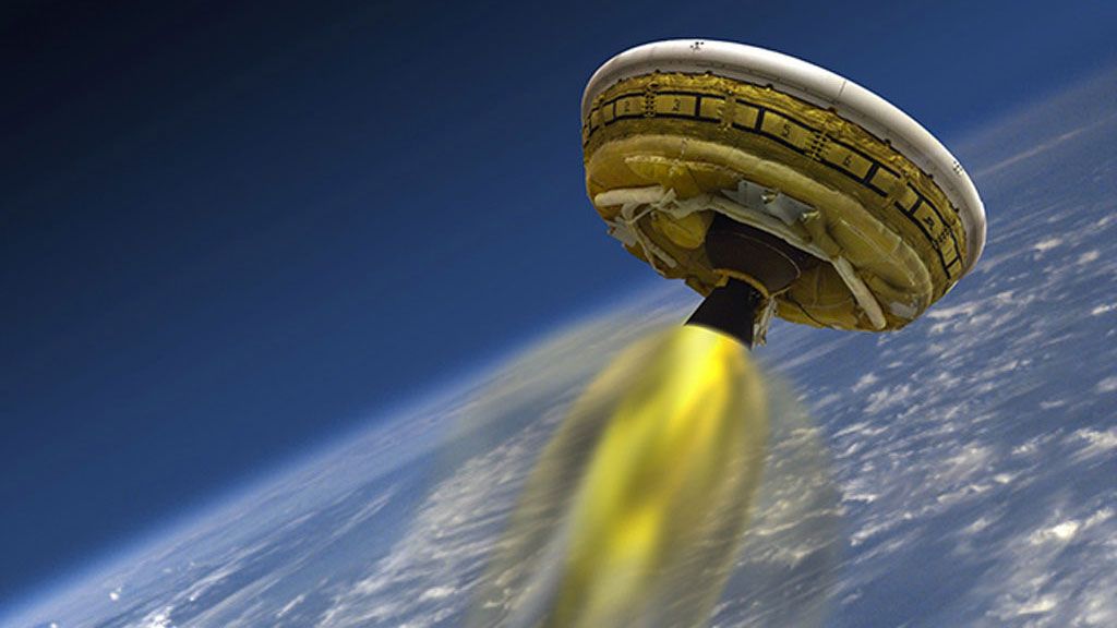 Nasa is about to launch a real flying saucer TechRadar