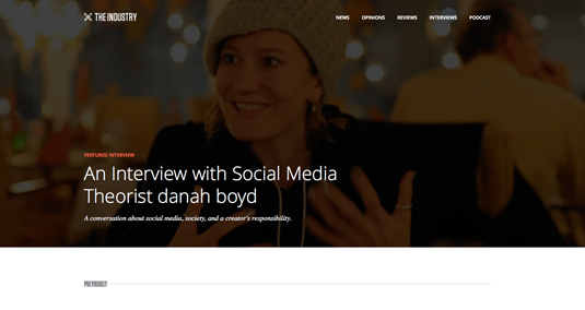 Erondu is the co-founder and editor of The Industry