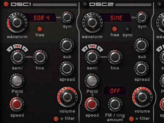 Changing the waveform