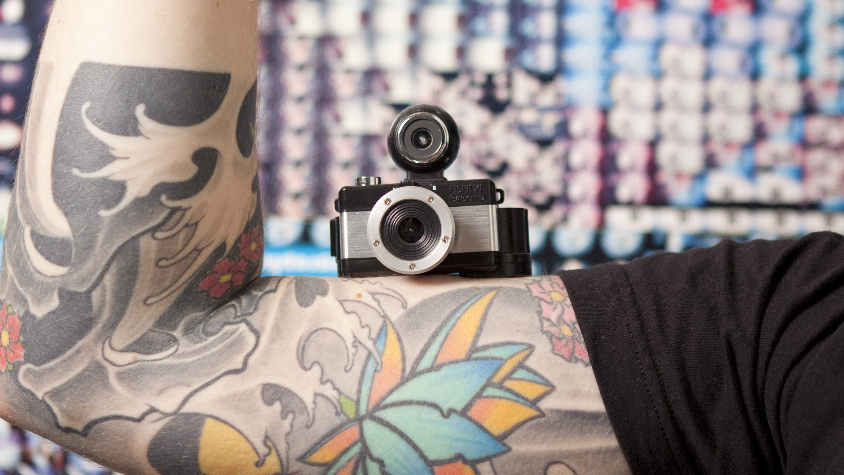 Lomography brings back 110 film cameras with the Fisheye Baby