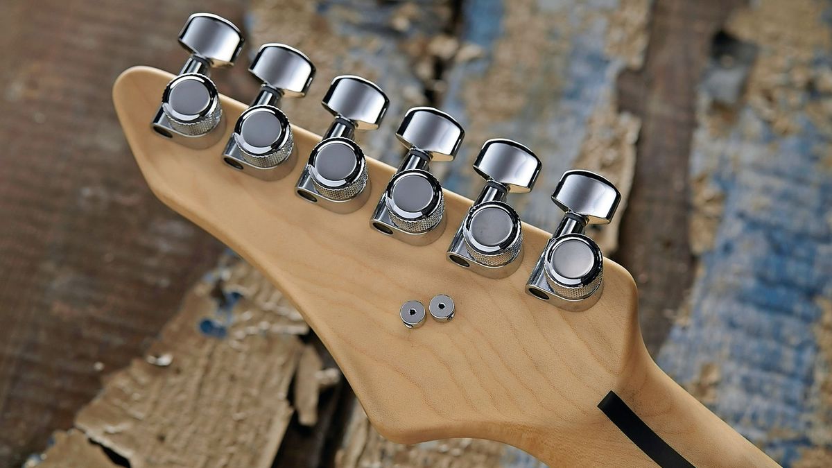 Vigier's 10/90 carbon and maple neck construction doesn't feature an adjustable truss rod but is renowned for its stability