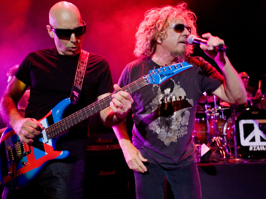 Satch and Sammy Hagar bring the Foot&#039;s &quot;Road Test&quot; to TV