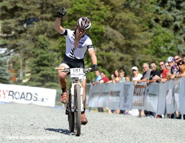 Anton Cooper (Trek World Racing) wins the junior men's World Cup round in Windham