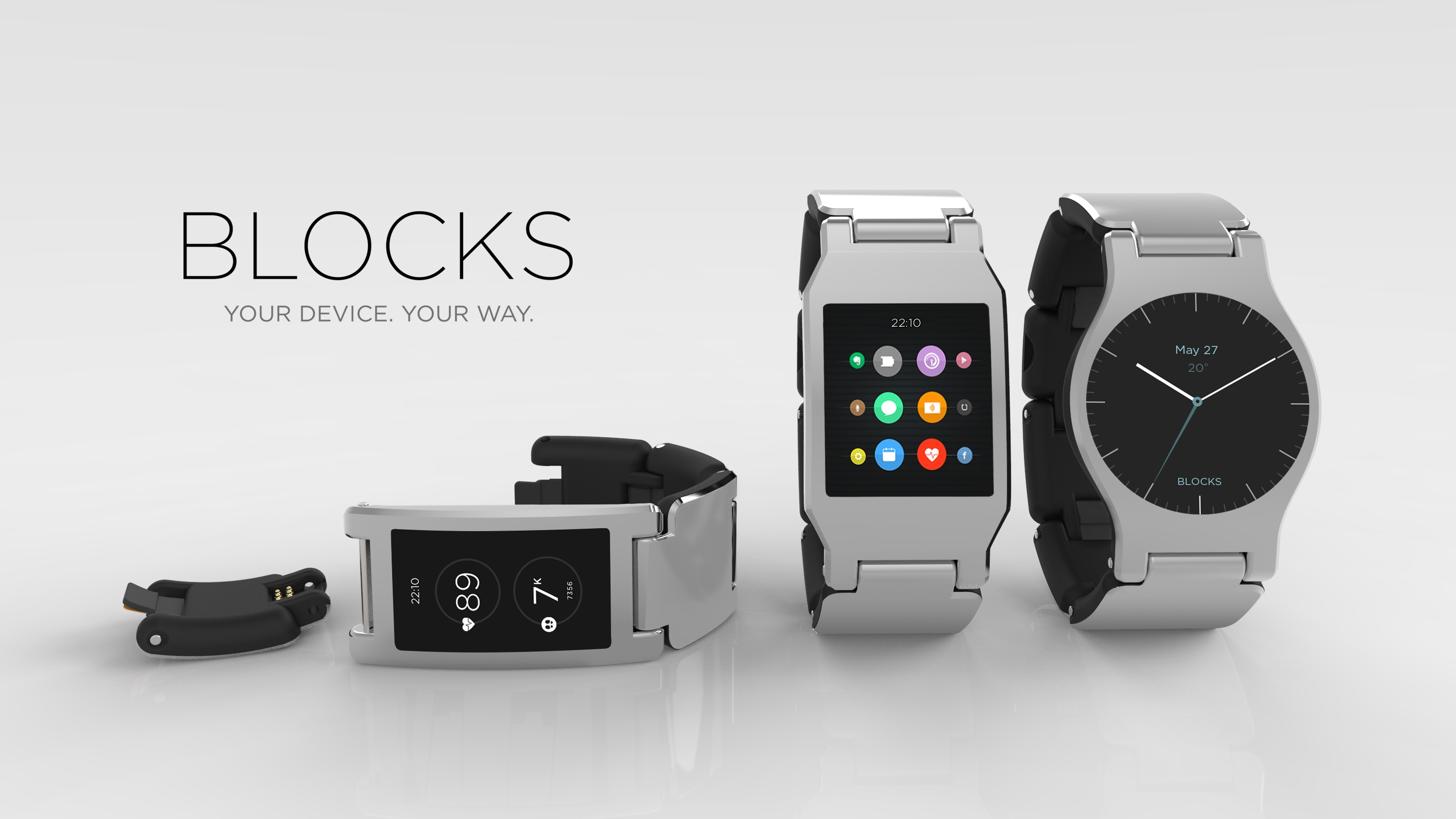 This smartwatch runs Lollipop, but will work with your iPhone