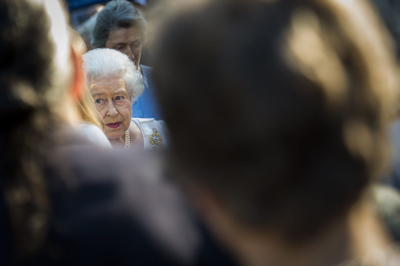 &#039;The right to be consulted, the right to encourage, the right to warn’. These powers aren’t magic. They call for stamina, devotion, intelligence and almost inhuman discipline, qualities The Queen has displayed in abundance.&#039; Photo by Martin Bureau/ AFP.