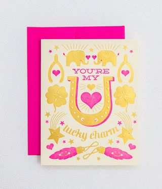 Valentine's Day letterpress cards