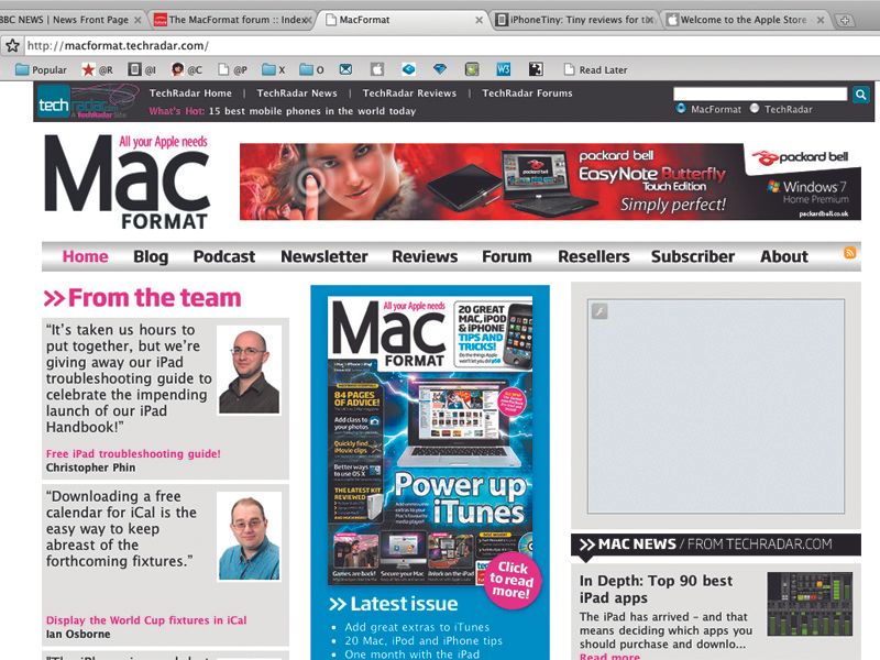 chrome for mac review 2011