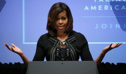 Michelle Obama is finally starting to talk about race