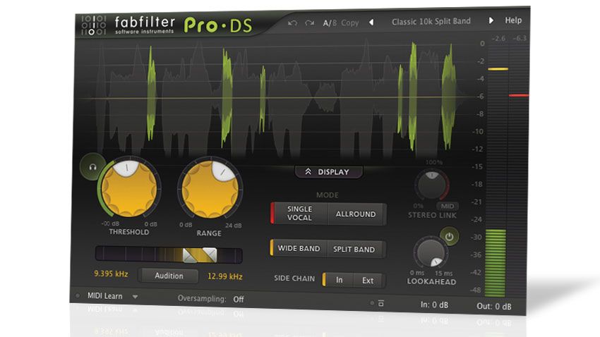 Pro ds. Плагин DS FABFILTER. FABFILTER DS VST. FABFILTER Pro DS. FABFILTER эксайтер.