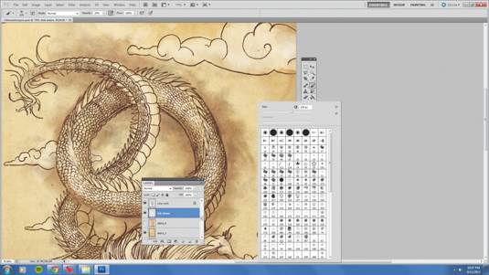 How to recreate the look of parchment
