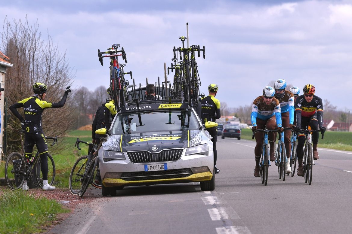 AG2R La Mondiale and Mitchelton-Scott