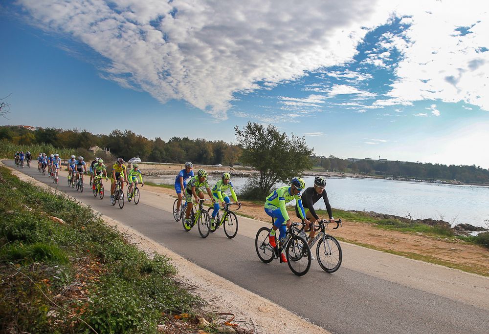 Tinkoff-Saxo riders train this week in Poreč, Croatia.