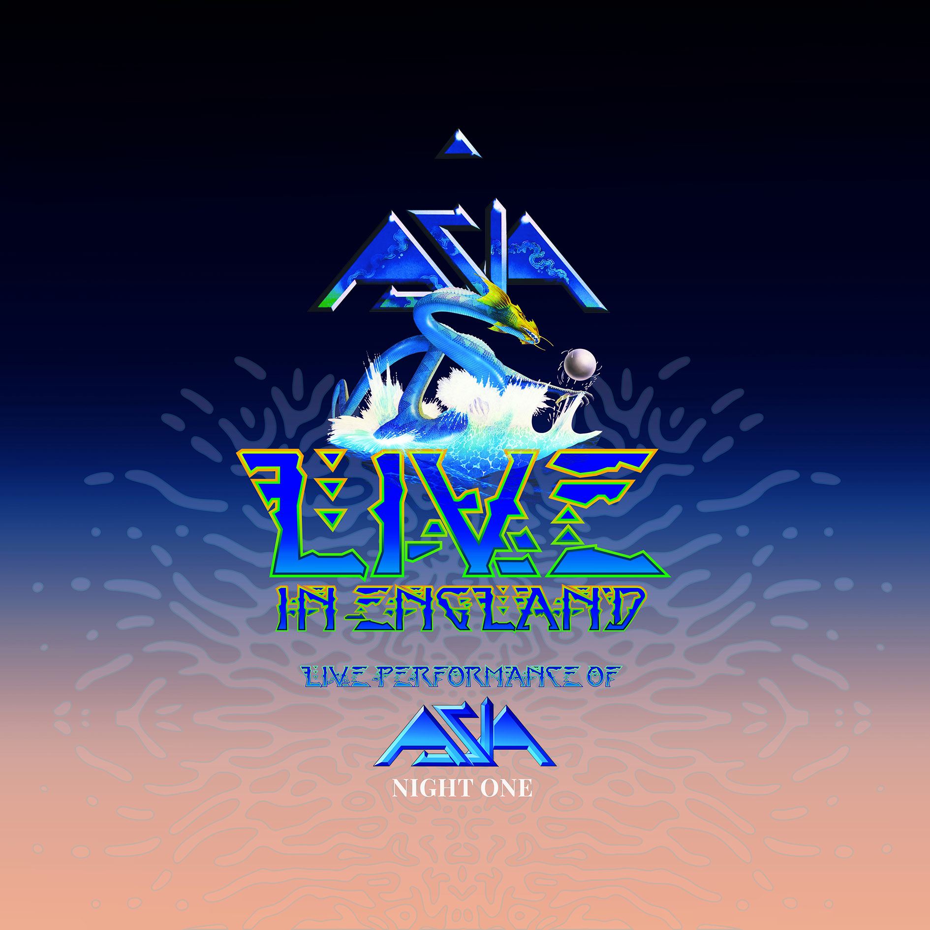 Asia Live In England cover