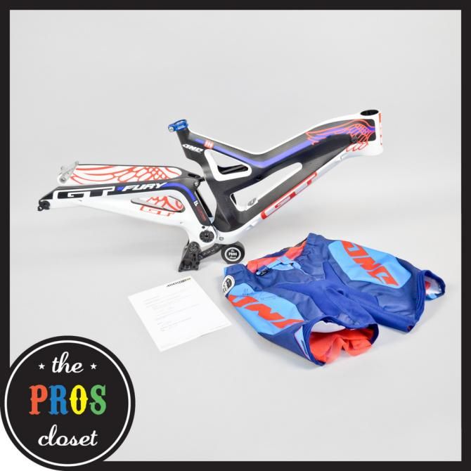 Marc Beaumont's frame used at 2012 downhill Worlds