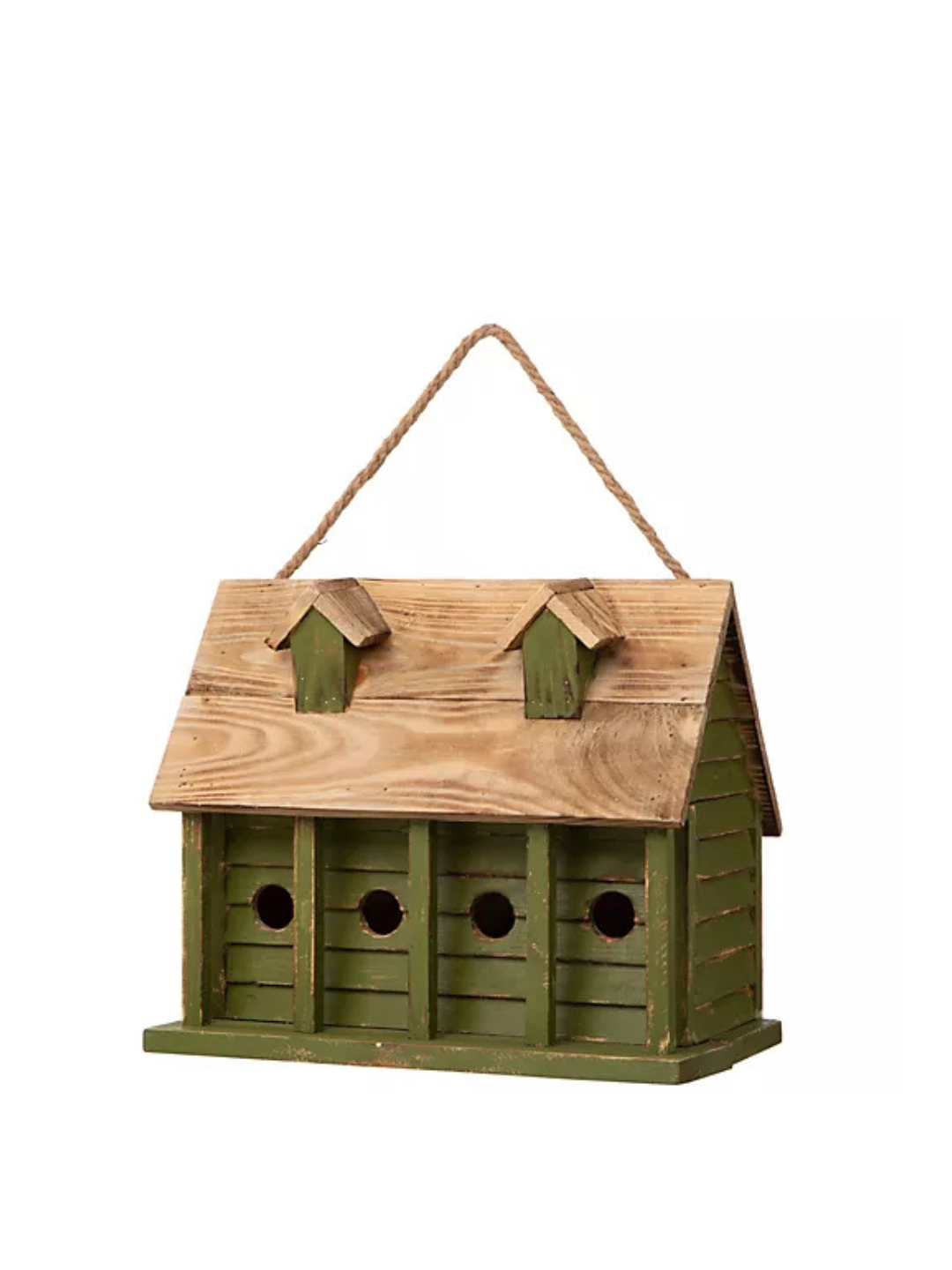 Glitzhome Feathered Friends Stable Garden Birdhouse
