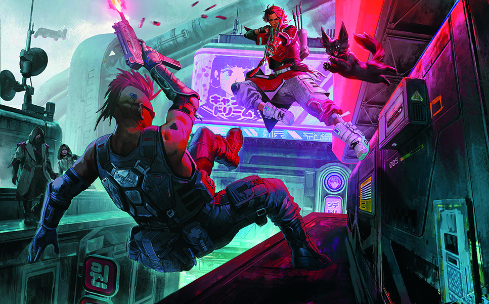 Digital art from Apex Legends.