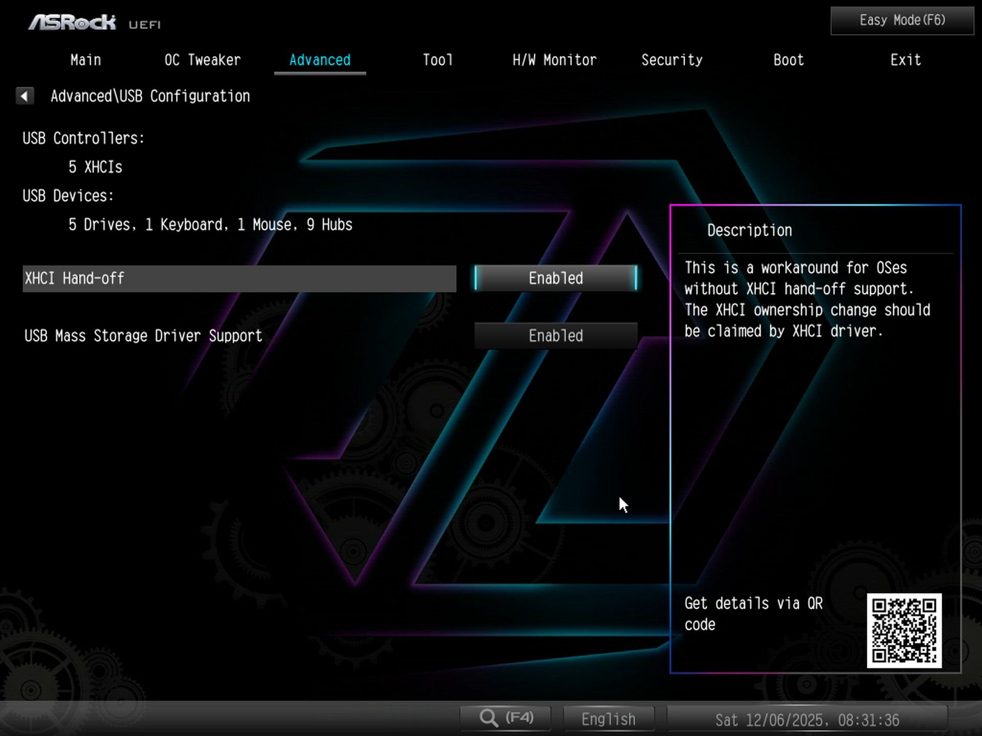 ASRock X870 Taichi Creator - BIOS
